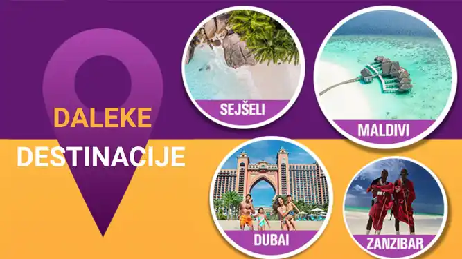 Daleke destinacije